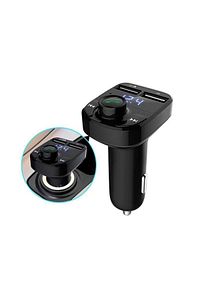 Araç Fm Transmitter Bluetooth 5.0 Usb Sd Card Müzik Oto Aksesuar ürün fotoğrafı