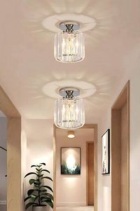 Chiaro Forte Model Krom Renk Kaplama Kristal Taşlı Metal Gövde Luxury Serisi Modern Plafonyer Avize ürün fotoğrafı
