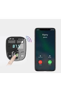 Araç Fm Transmitter Bluetooth 5.0 Usb Sd Card Müzik Oto Aksesuar ürün fotoğrafı