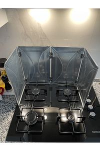 Çelik Metal Rüzgarlık Rüzgar Kesici Özel Kutulu Ve Çantalı Metalik BPA Free Tek Kişilik ürün fotoğrafı