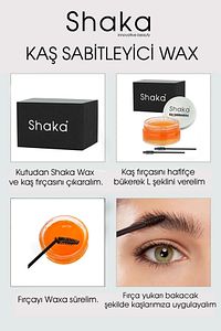 Kaş Şekillendirici & Kaş Sabitleyici Wax 50 gr Keratin Ve E Vitamin Içerikli Besleyici Wax ürün fotoğrafı