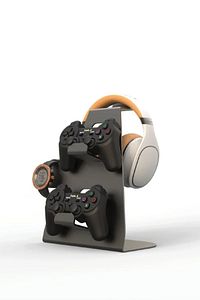 Kol Tutucu Joystick Kumanda Standı Xbox / Ps4 /ps5 Uyumlu Metal Kol Kulaklık Saat Standı ürün fotoğrafı