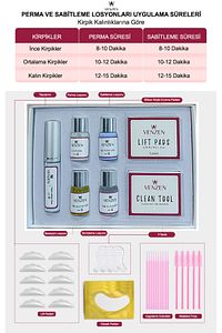 2in1 Lash Lift, Kirpik Lifting Seti, Kirpik Perma ve Kaş Laminasyon seti (Full Set) ürün fotoğrafı