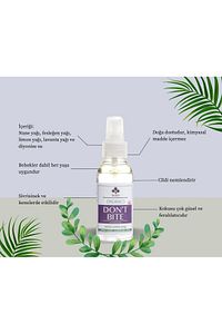 Don't Bıte Sivrisinek Ve Kene Kovucu Bitkisel Sprey 100 Ml (çalkalayarak Kullanınız) ürün fotoğrafı