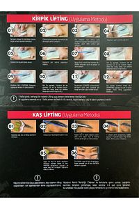 Kirpik Lifting Seti, Lash Lift, Kaş & Kirpik Perma Seti (FULL SET) ürün fotoğrafı