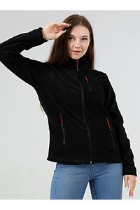 Store Kadın Polar Tam Fermuarlı Outdoor 3 Cepli Spor Polar Ceket ürün fotoğrafı