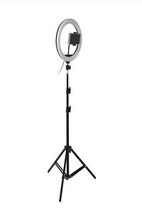 Ring Fill Light Led 10 Inç 2.1 M Beyaz Sarı Işık Halka Tripod ürün fotoğrafı