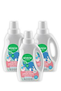 %100 Doğal Bebek Çamaşır Sabunu Kendinden Yumuşatıcılı Bitkisel Deterjan Konsantre 750 ml X3 Adet ürün fotoğrafı