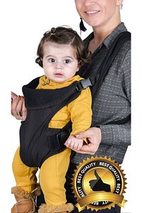 Siyah Kanguru Anakucağı Safe Comfort Bebek Taşıma Çantası Ana Kucağı ürün fotoğrafı