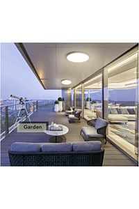 Modern Ledli Avize Tavana Sıfır Salon Mutfak Oturma Odası Avize Panel Light 6400k Beyaz Işık ürün fotoğrafı