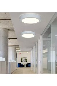 Modern Ledli Avize Tavana Sıfır Salon Mutfak Oturma Odası Avize Panel Light 6400k Beyaz Işık ürün fotoğrafı