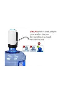 Siyah Teba Th 660 Dp Şarjlı Damacana Pompası ürün fotoğrafı