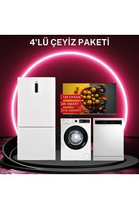 Nfk 64012 E No-frost 588 Lt.bzd Cmı 96301 9 Kg Çm Bm 5312 5 Prg Bm 55u9631 139 Ekran 4k Smart Tv ürün fotoğrafı