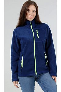 Store Kadın Polar Tam Fermuarlı Outdoor 3 Cepli Spor Polar Ceket ürün fotoğrafı