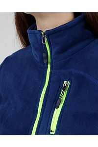 Store Kadın Polar Tam Fermuarlı Outdoor 3 Cepli Spor Polar Ceket ürün fotoğrafı