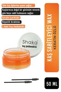 Kaş Şekillendirici & Kaş Sabitleyici Wax 50 gr Keratin Ve E Vitamin Içerikli Besleyici Wax ürün fotoğrafı