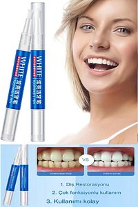 Diş Beyazlatma Jeli 3ml Kalemi Tooth Eraser White Pencil Taşınabilir Diş Beyazlatıcı Kalem ürün fotoğrafı