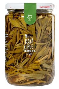 Akdeniz Otları Turşuları Deniz Börülcesi Kaya Koruğu Yağlı Zahter 720 gr Ev yapımı Ekonomik ürün fotoğrafı