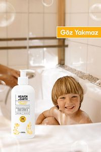 Konak Önleyici Bebek Çocuk Saç Ve Vücut Şampuanı %100 Doğal Organik Papatya Vegan Parabensiz-300 ml ürün fotoğrafı