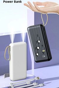 Trm-1021 Siyah 4 Çıkışlı 20.000 Mah Powerbank ürün fotoğrafı