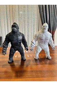 Genl Markalar Big Boss Gorilla King Kong Dev Figür 42 cm ürün fotoğrafı