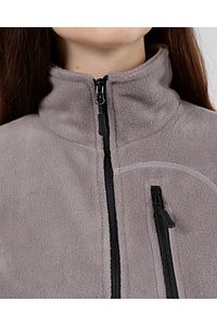 Store Kadın Polar Tam Fermuarlı Outdoor 3 Cepli Spor Polar Ceket ürün fotoğrafı