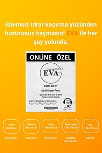 Ekonomik Emici Külot Ayakta Hasta Bezi Large 30 Lu ürün fotoğrafı