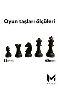 Ahşap Satranç Takımı ürün fotoğrafı