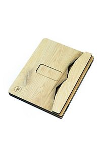 Ahşap Kitap Okuma Standı Tablet Standı Kitap Tutucu Rahle (MEŞE) ürün fotoğrafı