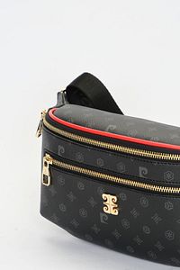 Siyah Monogram Kadın Bel Çantası 05PO22Y1542 ürün fotoğrafı
