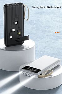 Trm-1021 Siyah 4 Çıkışlı 20.000 Mah Powerbank ürün fotoğrafı