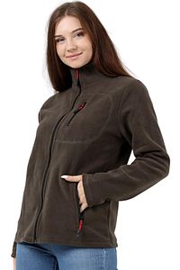 Store Kadın Polar Tam Fermuarlı Outdoor 3 Cepli Spor Polar Ceket ürün fotoğrafı