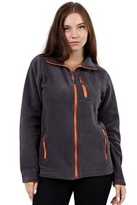 Store Kadın Polar Tam Fermuarlı Outdoor 3 Cepli Spor Polar Ceket ürün fotoğrafı