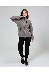 Store Kadın Polar Tam Fermuarlı Outdoor 3 Cepli Spor Polar Ceket ürün fotoğrafı