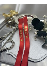 Söz-nişan Kurdelesi Gold Yazılı (saten) ürün fotoğrafı