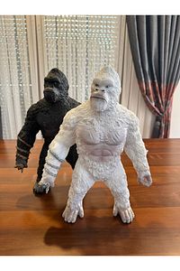 Genl Markalar Big Boss Gorilla King Kong Dev Figür 42 cm ürün fotoğrafı