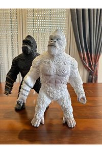 Genl Markalar Big Boss Gorilla King Kong Dev Figür 42 cm ürün fotoğrafı