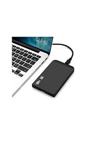 2.5 Siyah Slim Sata Harddisk Hdd Kutusu Kılıf - Vidasız Montaj ürün fotoğrafı