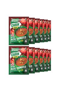 Acılı Domates Çabuk Çorba 22 gr X 12 Adet ürün fotoğrafı