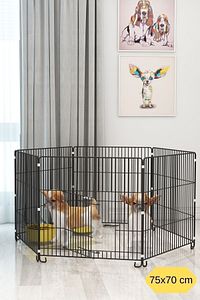 Katlanır Metal Köpek Oyun Alanı , Evcil Hayvan Oyun Eğitim Alanı , Köpek Çiti , Tavşan Çiti ürün fotoğrafı