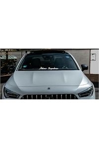 Hologram Taçlı Yazı İsim Soyisim Sticker Oto Sticker ürün fotoğrafı