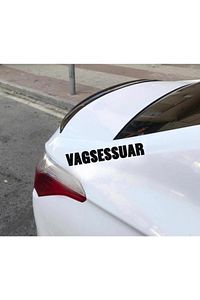 Citroen C Elysee Bagaj Üstü Spoiler Bagaj Çıtası Pianoblack ürün fotoğrafı
