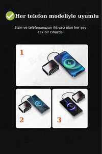 M88 Plus Powerbank Özellikli Göstergeli Hd Mikrofon Kablosuz Bluetooth Kulaklık ürün fotoğrafı