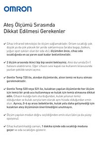 Gentle Temp 720 Temassız 3'ü 1 Arada Ateşölçer ürün fotoğrafı