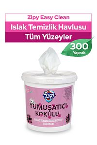 Easy Clean Yumuşatıcı Kokulu Yüzey Temizlik Havlusu Islak Kova Mendil 300 Adet ürün fotoğrafı