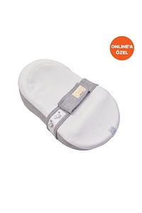Unisex Bebek Beyaz-Gri Yatak Juno® ürün fotoğrafı