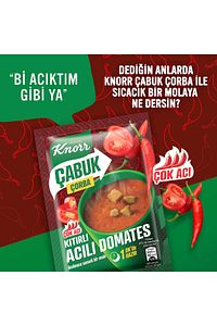 Acılı Domates Çabuk Çorba 22 gr X 12 Adet ürün fotoğrafı