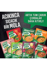 Acılı Domates Çabuk Çorba 22 gr X 12 Adet ürün fotoğrafı