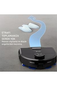 RG9475 X-Plorer Serie 220 Mop Özellikli Akıllı Robot Süpürge - 2211401200 ürün fotoğrafı