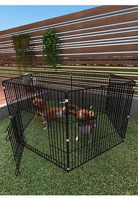 Katlanır Metal Köpek Oyun Alanı , Evcil Hayvan Oyun Eğitim Alanı , Köpek Çiti , Tavşan Çiti ürün fotoğrafı